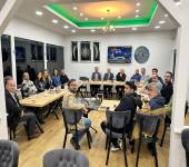Bölüm Öğretim Üyeleri Rektörümüzün de Katıldığı Toplantıda Buluştu